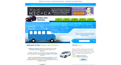 Desktop Screenshot of minibushiretasmania.com